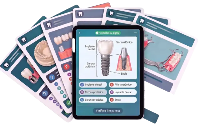 100 Flashcards Visuales de Prótesis